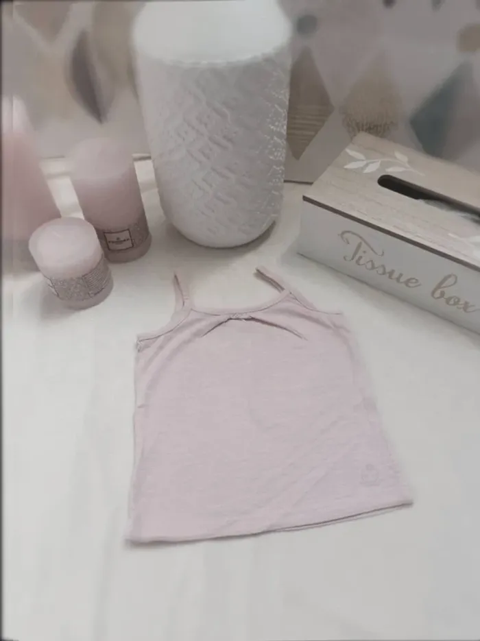 Débardeur fines bretelles Orchestra fille 9 mois - photo numéro 3