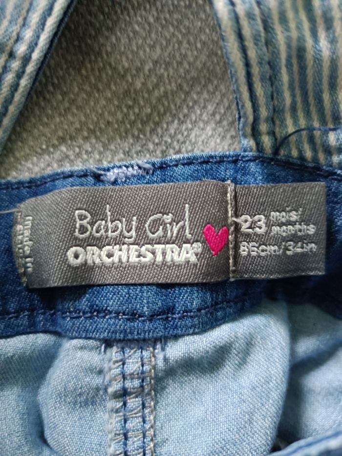 Salopette short Orchestra 23mois - photo numéro 3