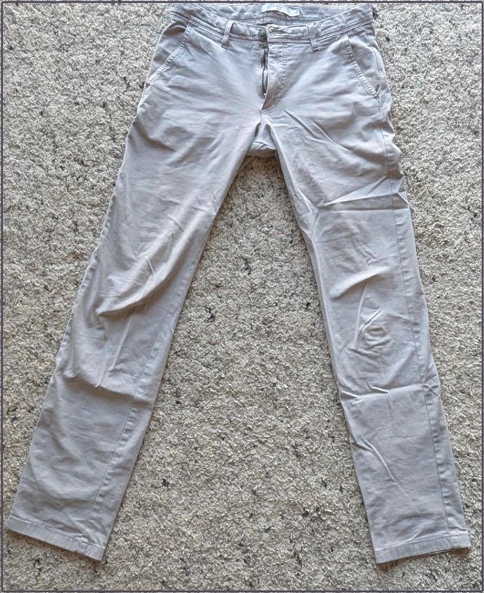 Pantalon Celio taille 38 homme gris clair - photo numéro 2