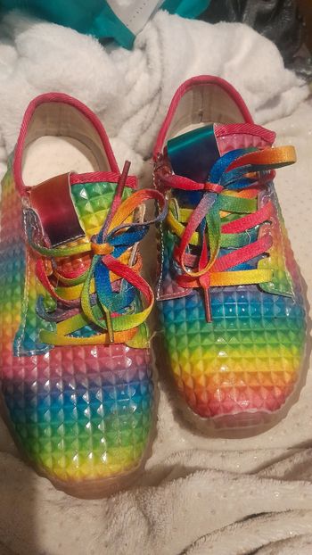 Chaussures colorées