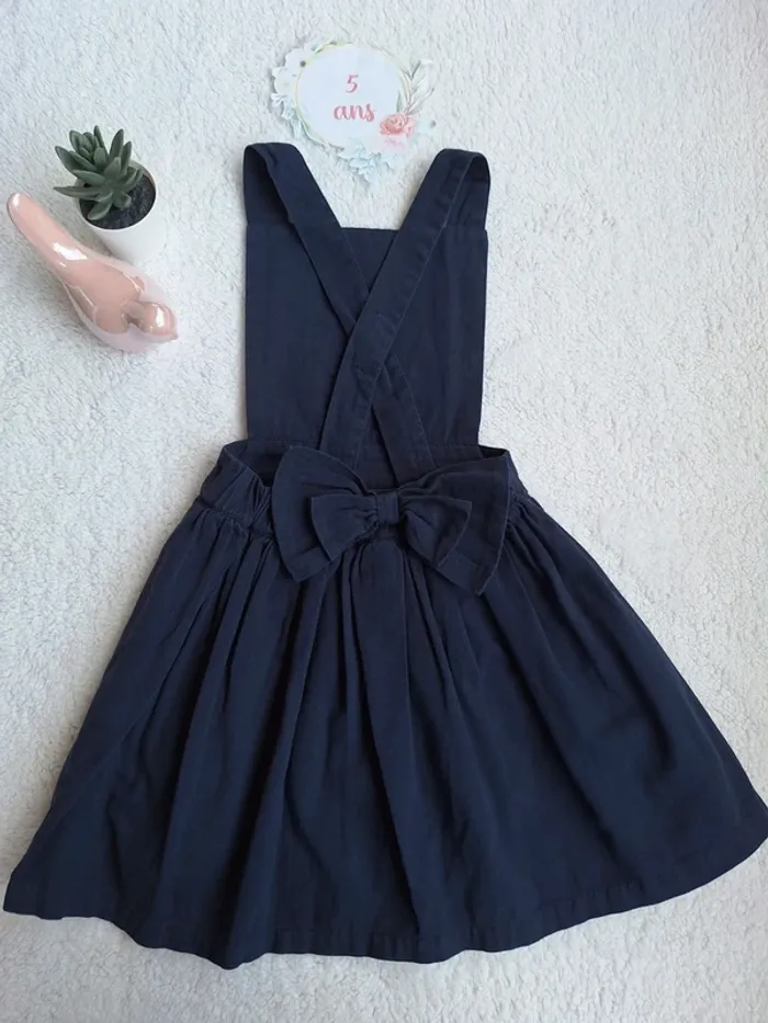 Robe tablier marine - photo numéro 5