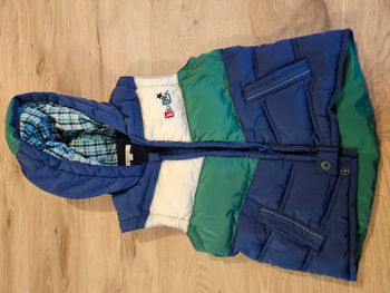 Veste sans manche épaisse, polaire à l'intérieur