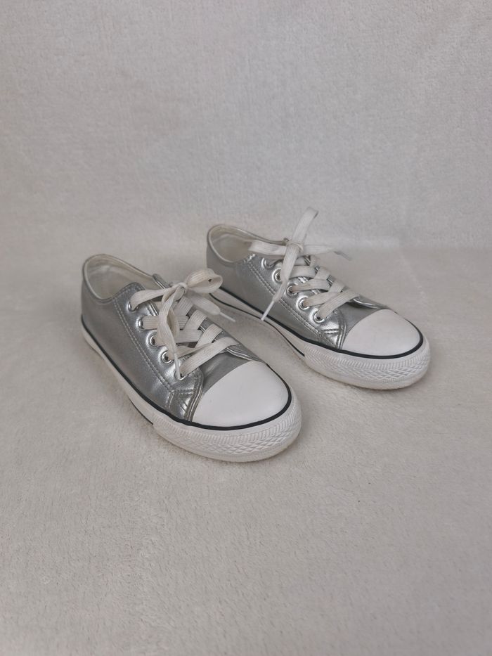 Sneakers argentées Pepperts fille pointure 34 - photo numéro 2