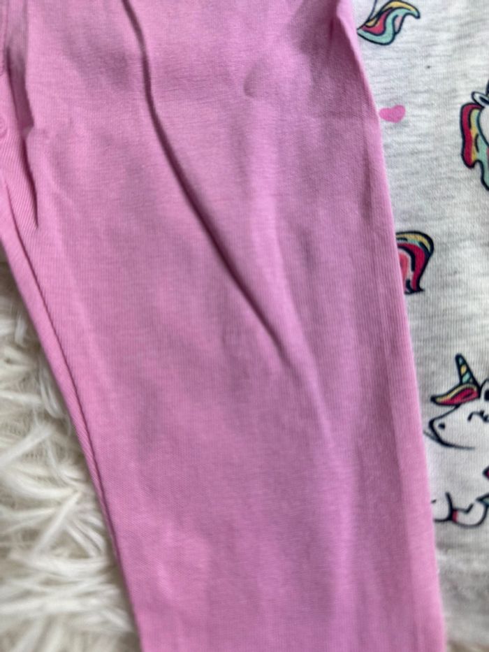 Lot de 2 leggings in extenso taille 9 mois - photo numéro 2