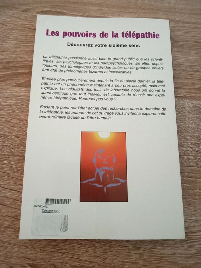 A Demily / F. Libert / P. Pierquin 📚 Les pouvoirs de la télépathie - photo numéro 2