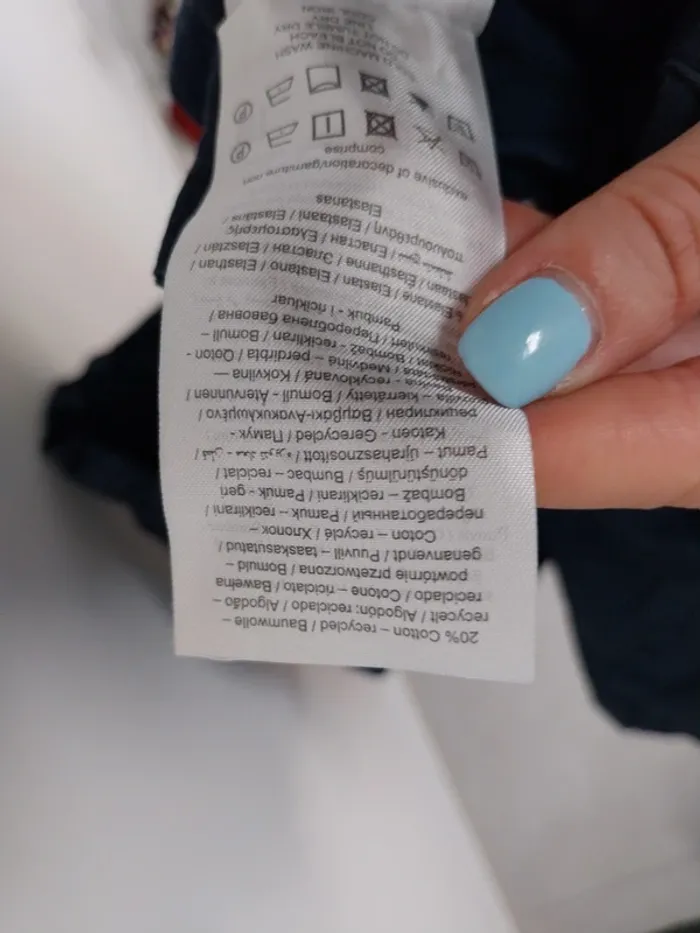 Short bleu marine Vero Moda XL - photo numéro 5