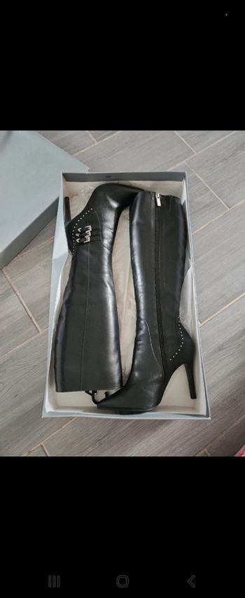 Bottes en cuir minelli