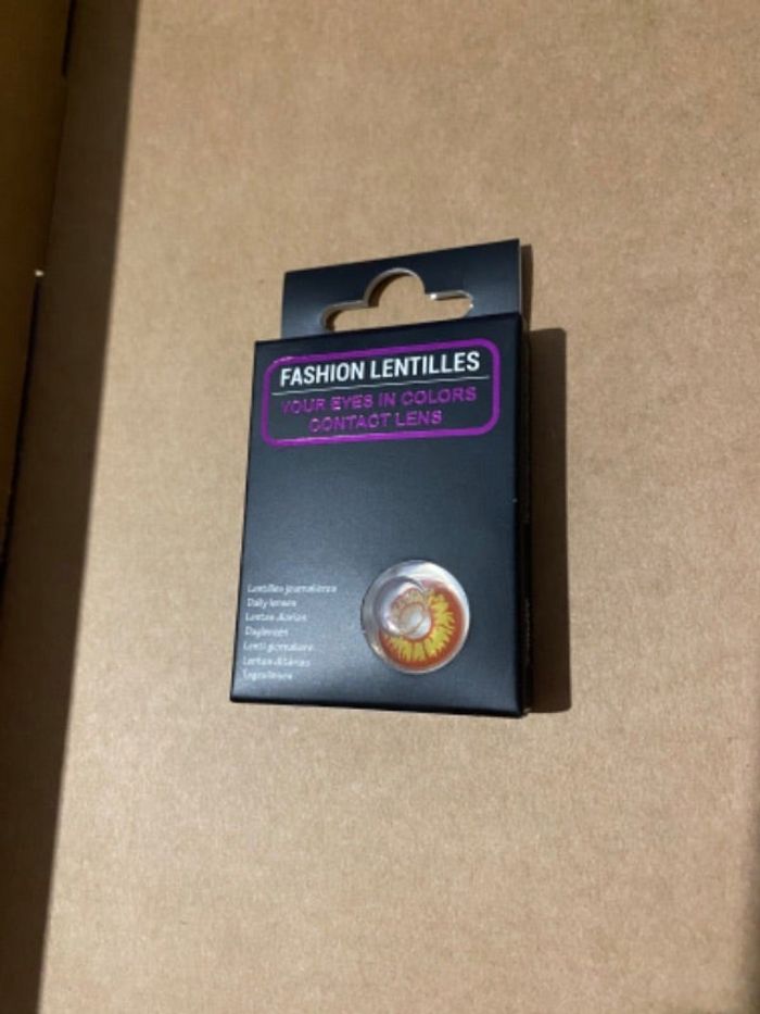 Lentilles Halloween