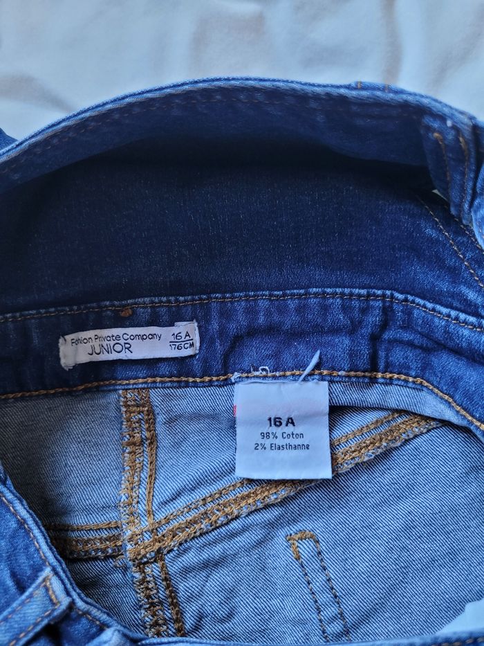 Salopette en jeans - photo numéro 5