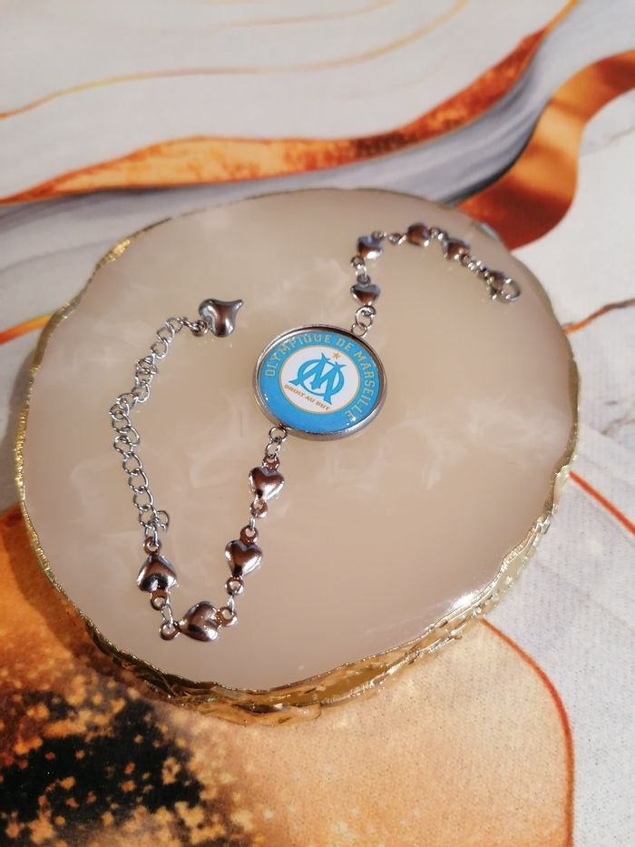 Bracelet cœur olympique de Marseille - photo numéro 2