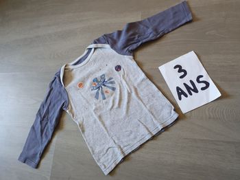 Maillot t-shirt 3ans garçon