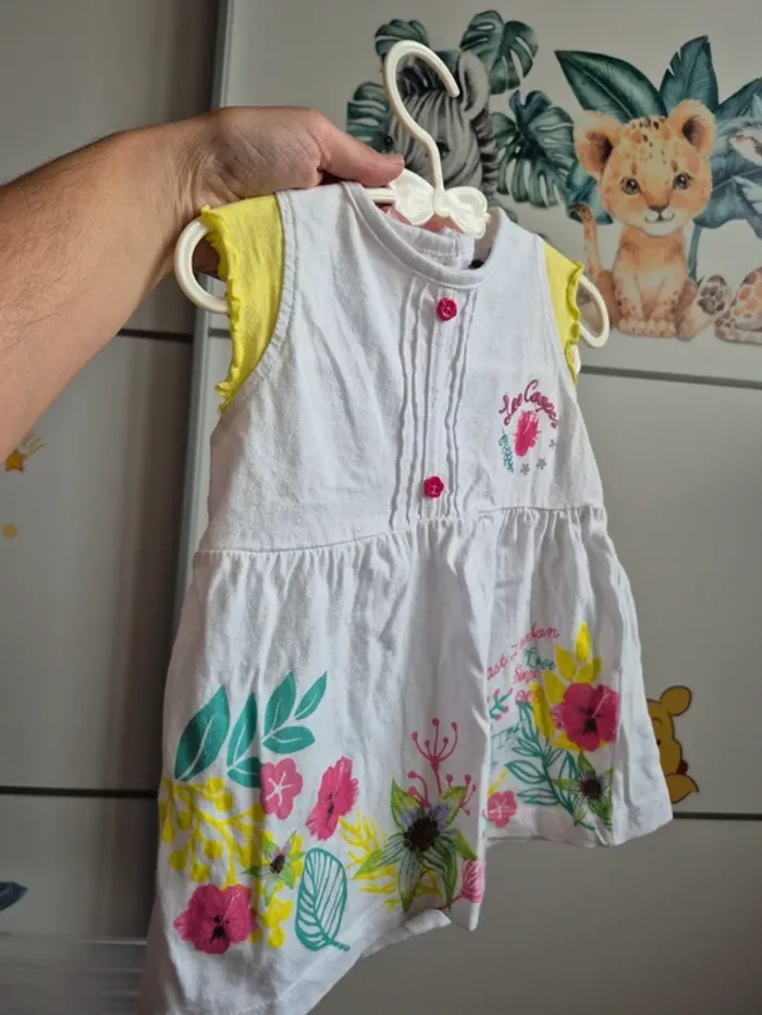 Ensemble robe + legging 12 mois - photo numéro 3