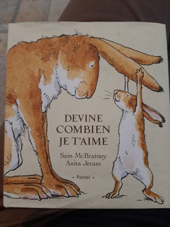 Livre  "Devine combien je t'aime"