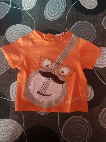 T-shirt manches courtes - 3 mois