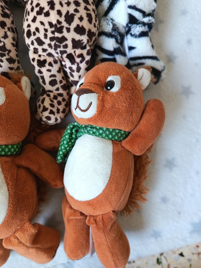 Lot de 5 peluches animaux - photo numéro 3