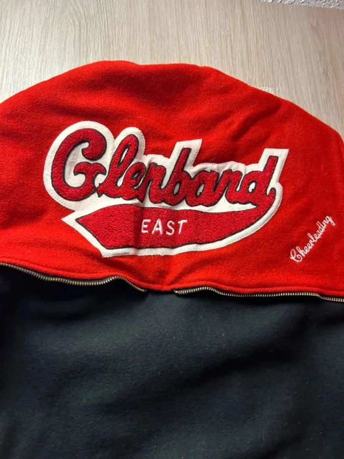 Teddy Varsity College Letterman Vintage “Glenbard East Cheerleading” Made in USA - photo numéro 12