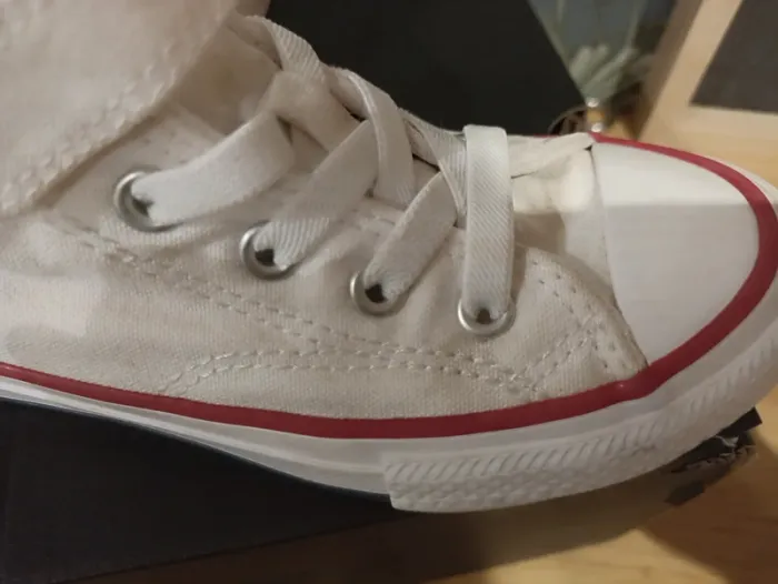 Baskets converse blanches taille 29 - photo numéro 6