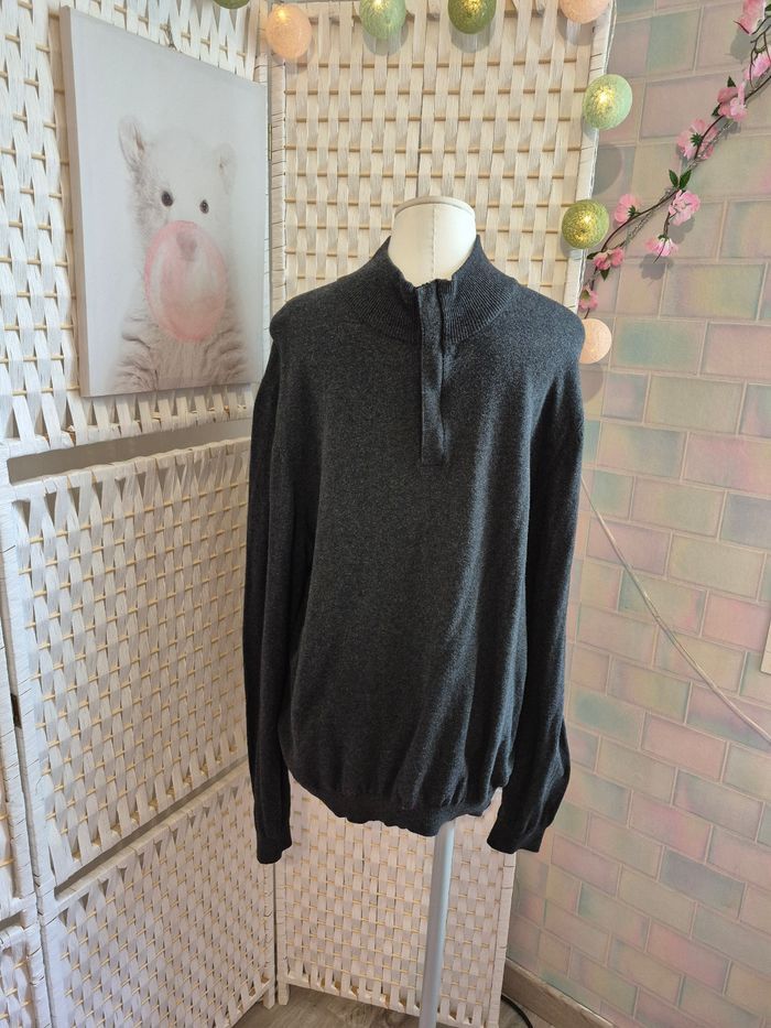 💕Jolie pull col zippé homme Txxl celio 💕