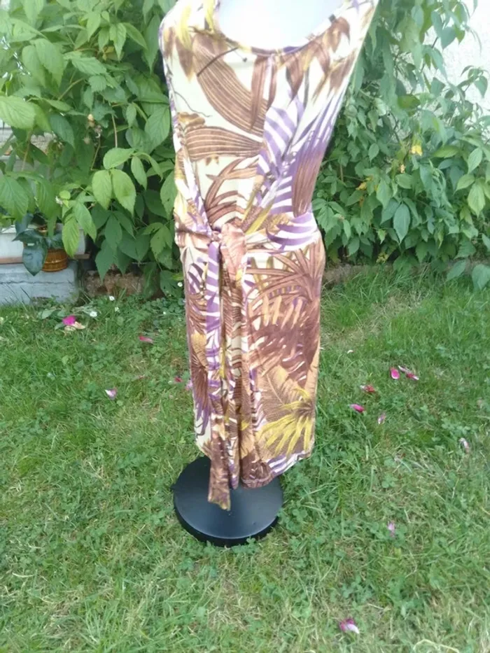 robe portefeuille taille 42/44 la redoute - photo numéro 3