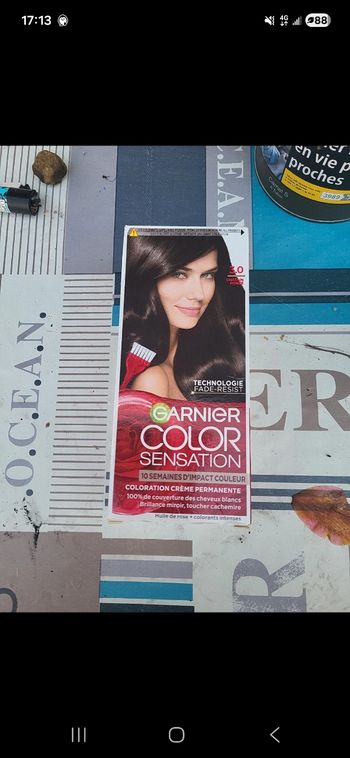 Coloration cheveux 