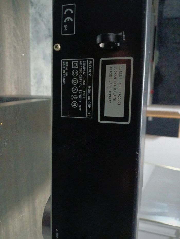 Sony CDP-315 - photo numéro 5