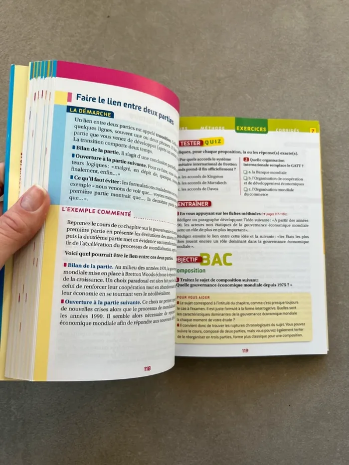 Livre Annale Prépabac Histoire Géographie - photo numéro 4