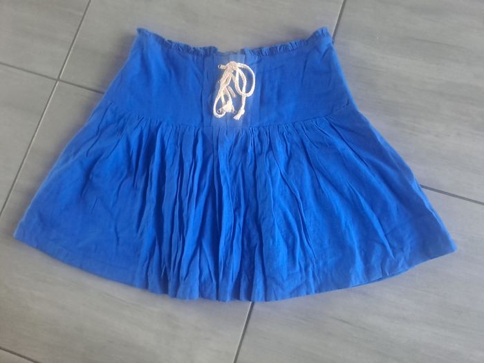 Mini jupe bleu blanc Grace & Mila Taille M