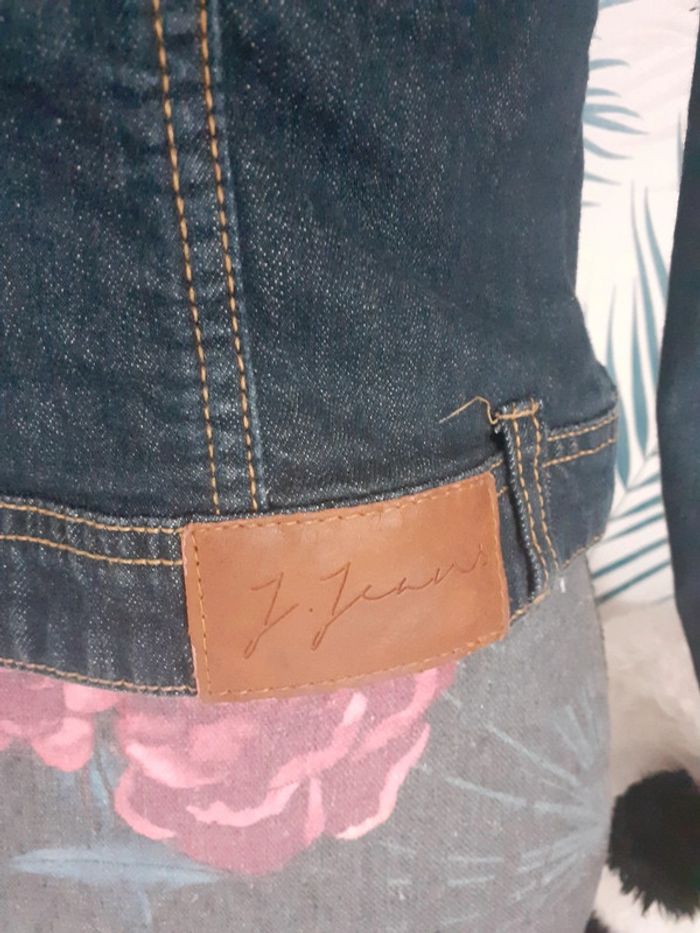 Veste en jeans brut 34 36 - photo numéro 3