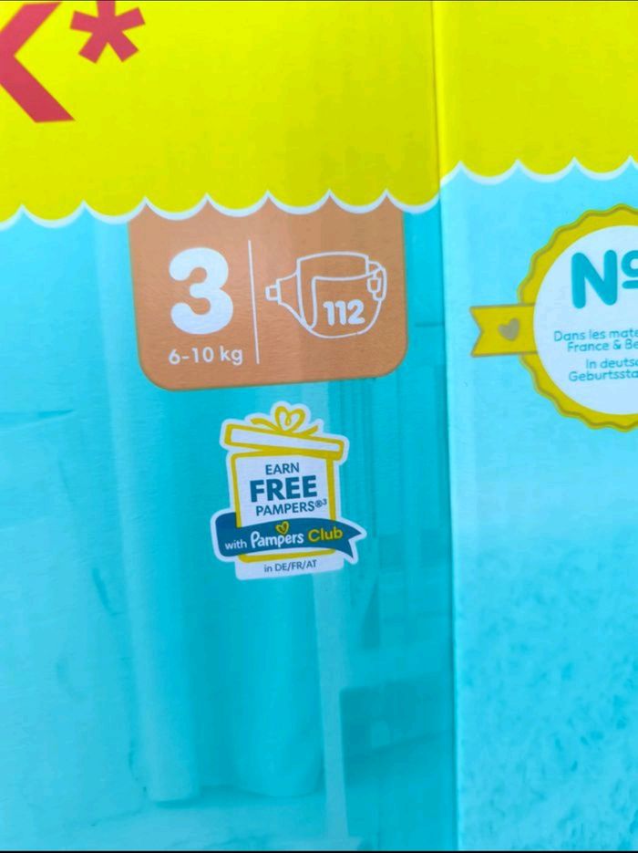 2 pack Couches Pampers T3 premium protection - photo numéro 2