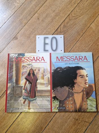 Lot de 2 bd messara tome 2 et 3 en eo
