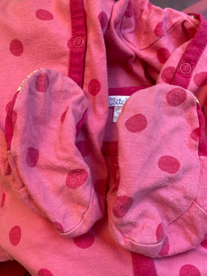 pyjama grenouillère coccinelle 18 mois - photo numéro 5