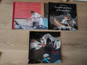 lot de 3 livres de l'auteur Chen Jiang Hong.