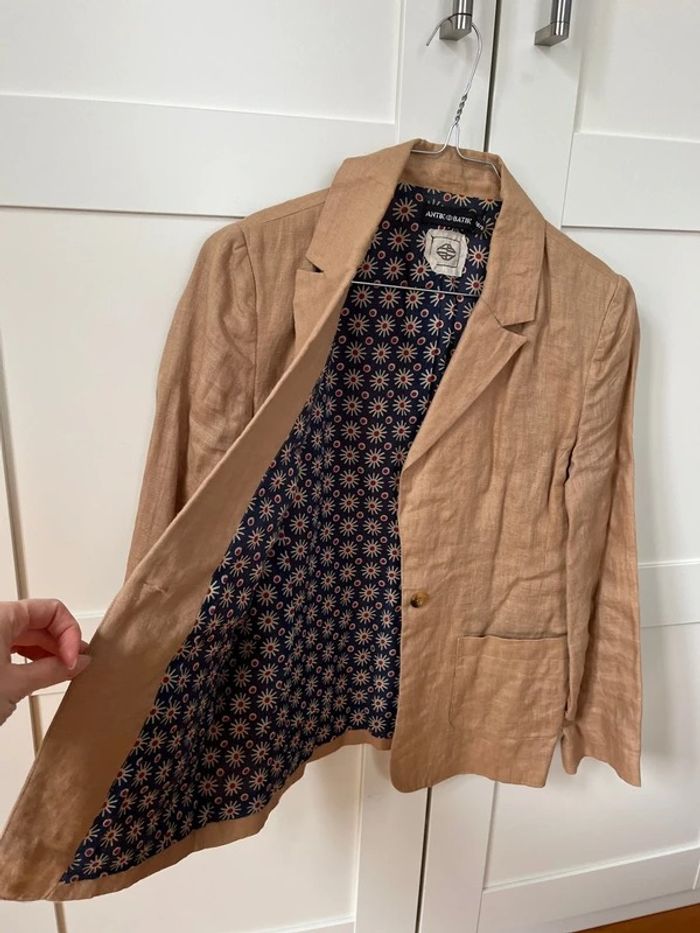 Veste en lin Antik Batik - photo numéro 2