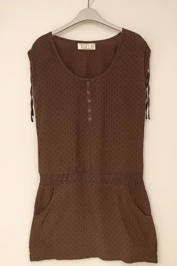 Robe tunique polyvalente femme - Taille S / 36 - Jennyfer - Marron