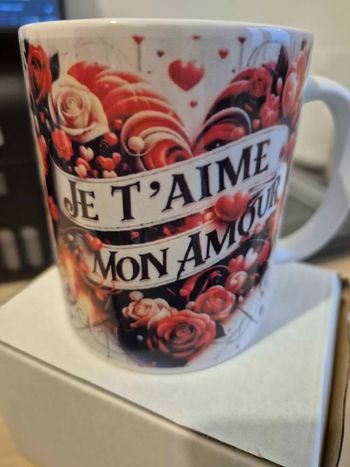 mug je t'aime mon amour