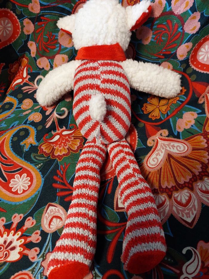 Bergère de France - peluche doudou mouton tricot - photo numéro 3