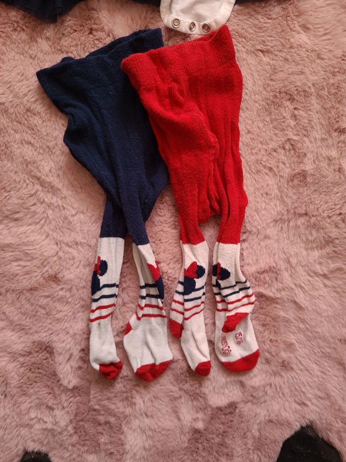Robe + 2 paires de collants Minnie - photo numéro 3
