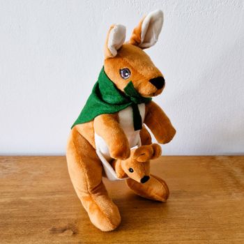 Peluche kangourou – TLM - neuf