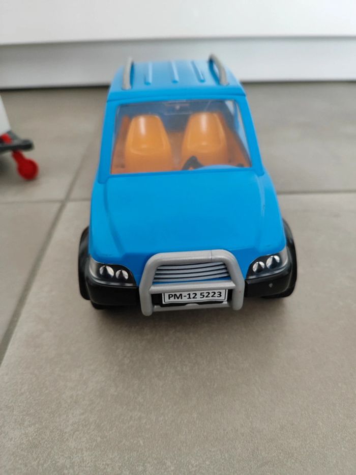 Voiture avec remorque et cheval Playmobil 5223 - photo numéro 6