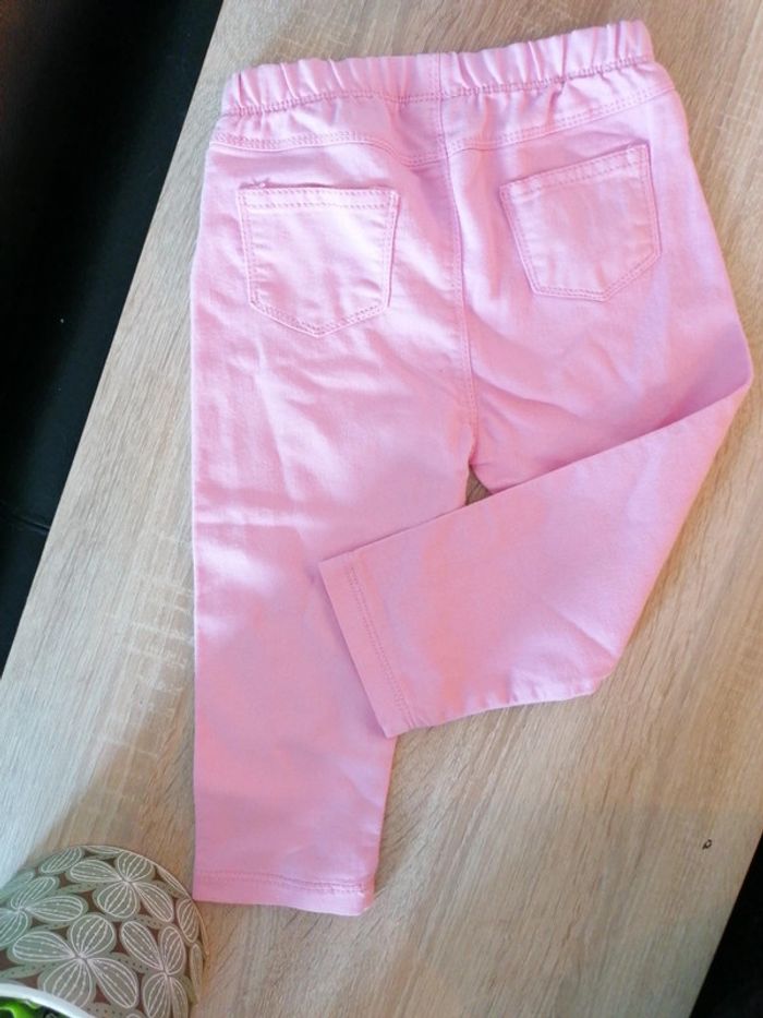 Jegging rose tissaia 24mois - photo numéro 2