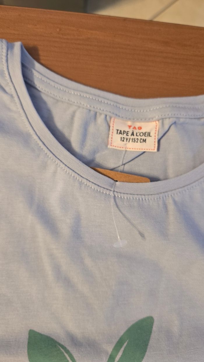 Neufs (non portés) 🏷🥰🤩😍 teeshirts MC 12 ans fille - photo numéro 5