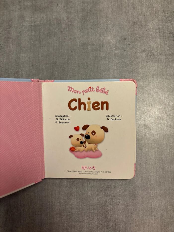 Livre mon petit bébé chien - photo numéro 2