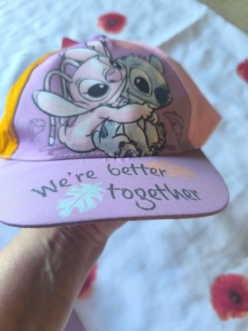 Casquette stitch réglable enfant 