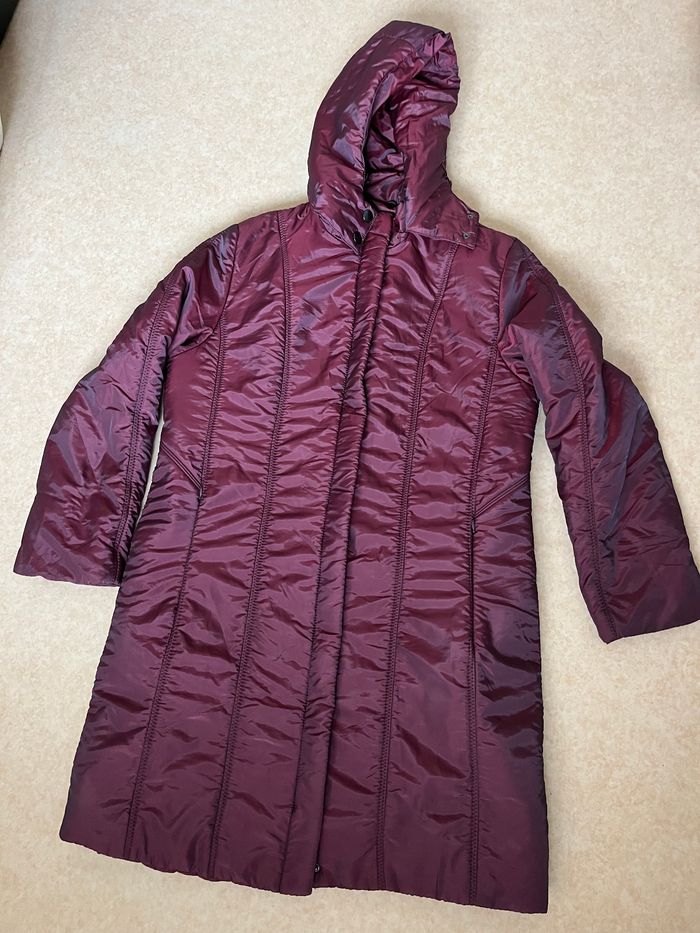 Veste femme Damart termolactyl bordeaux 42 en très bon état
