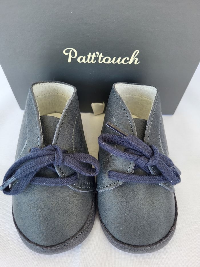 Chaussures bébés en cuir Point 20 Made in France 🇨🇵 - photo numéro 2