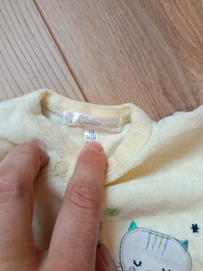 Lot 3 pyjamas Kiabi 1 mois - photo numéro 3