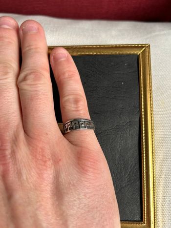 Bague ajustable argent