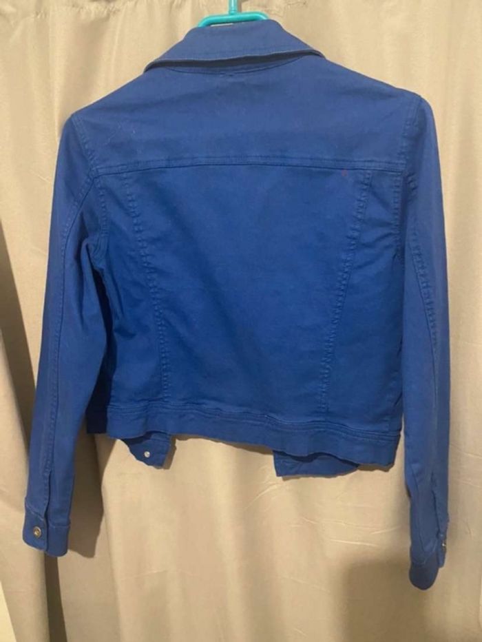 Veste bleue 10 e - photo numéro 3