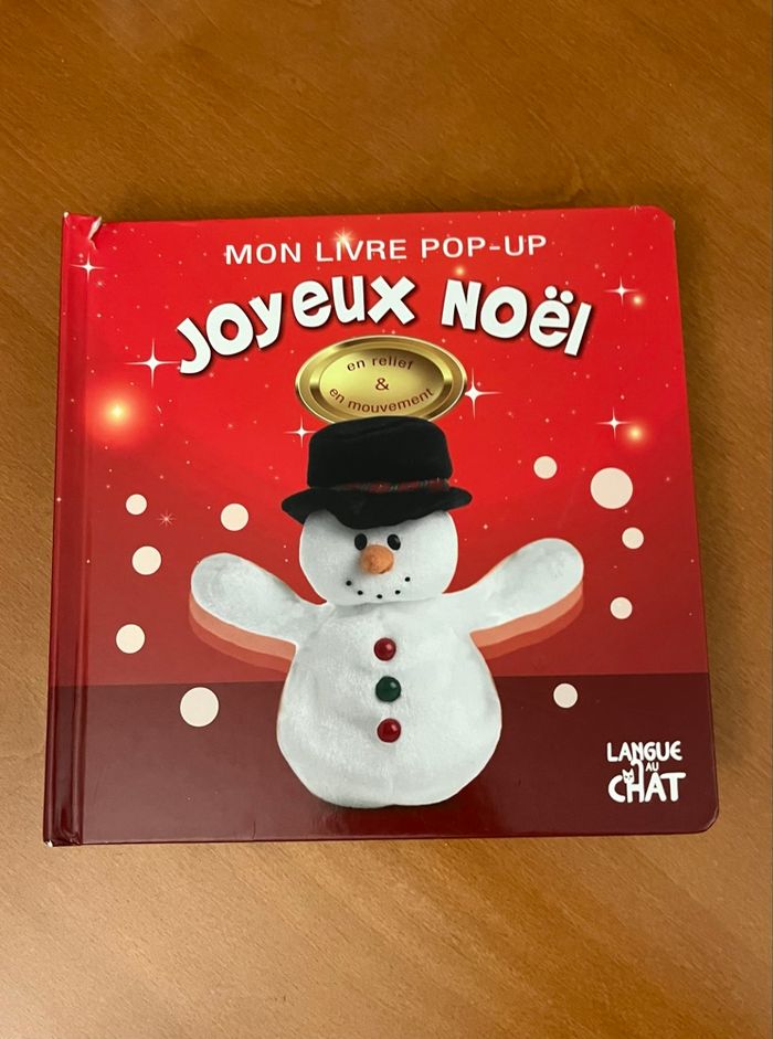 Livre Pop up Joyeux Noël