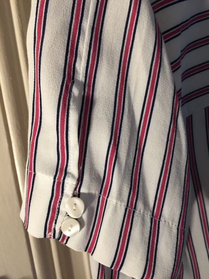 Chemise à rayures Bershka – Taille M - photo numéro 3